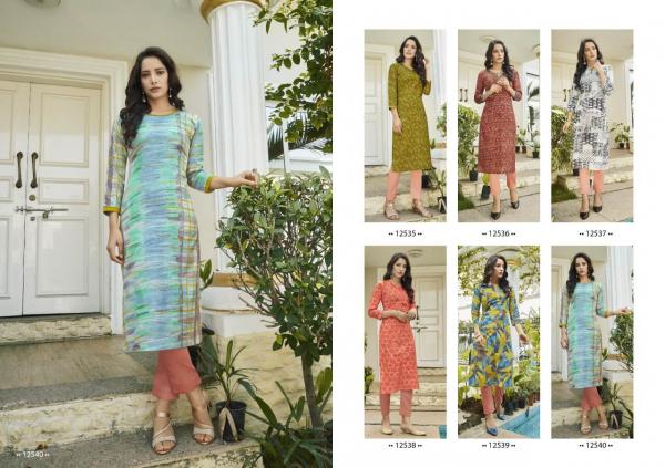 Kalaroop Sonet Cotton Fancy Printed Kurti 